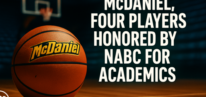 McDaniel, Four Players Honored by NABC for Academics featured image