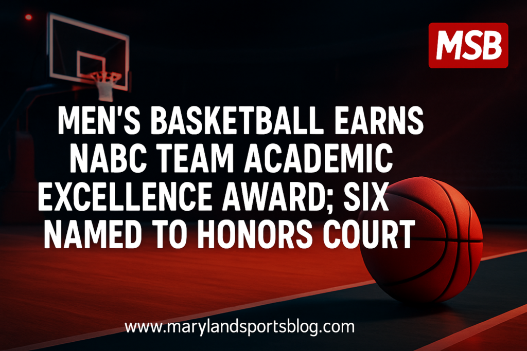 Men's Basketball earns NABC Team Academic Excellence Award; Six named to Honors Court featured image