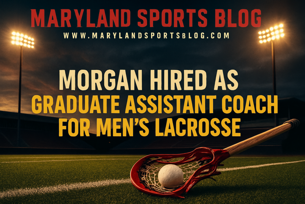 Morgan Hired as Graduate Assistant Coach for Men's Lacrosse featured image