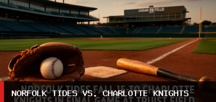 Norfolk Tides Fall 15-3 to Charlotte Knights in Final Game at Truist Field featured image