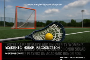 Notre Dame of Maryland University Women's Lacrosse Named IWLCA Academic Honor Squad with Three Players on Academic Honor Roll featured image