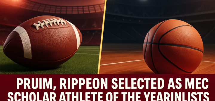 Pruim, Rippeon Selected as MEC Scholar Athlete of the Year Finalists featured image