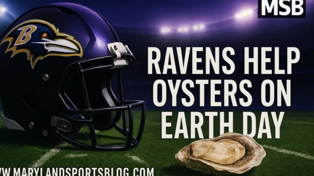 Ravens Help Oysters on Earth Day
