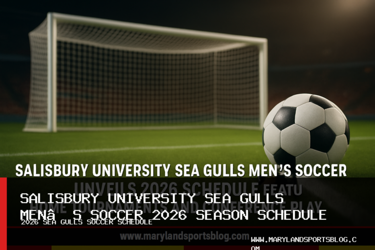 Salisbury University Sea Gulls Men’s Soccer Unveils 2026 Schedule Featuring Home Tournaments and Conference Play featured image