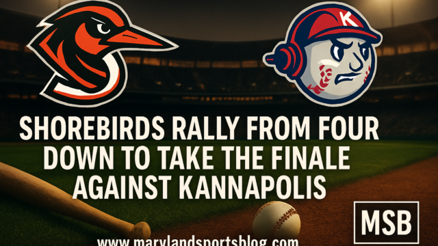 Shorebirds Rally from Four Down to Take the Finale Against Kannapolis
