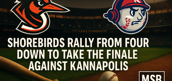 Shorebirds Rally from Four Down to Take the Finale Against Kannapolis featured image