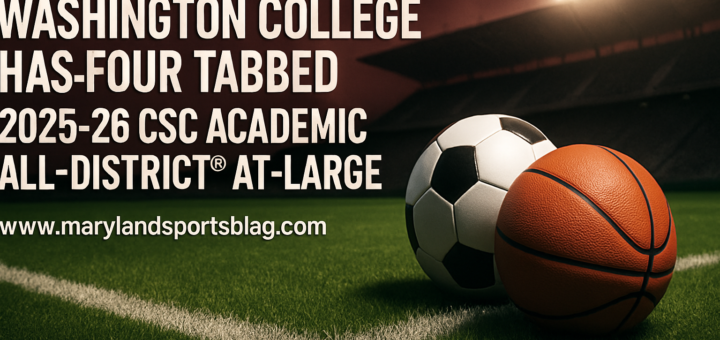 Washington College Has Four Tabbed 2025-26 CSC Academic All-District® At-Large featured image