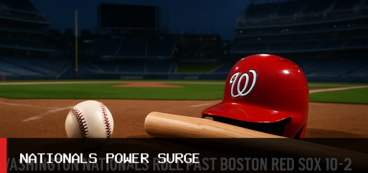 Washington Nationals Roll Past Boston Red Sox 10-2 on Andres Chaparro's Two-Run Homer to Clinch Series featured image
