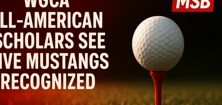 WGCA All-American Scholars See Five Mustangs Recognized featured image
