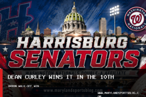 Akron RubberDucks Defeat Harrisburg Senators 8-6 as Dean Curley Hits 10th-Inning Walk-Off Homer featured image