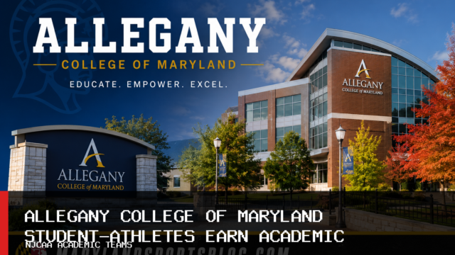 Allegany College of Maryland Student-Athletes Earn 2025-26 NJCAA All-Academic Honors