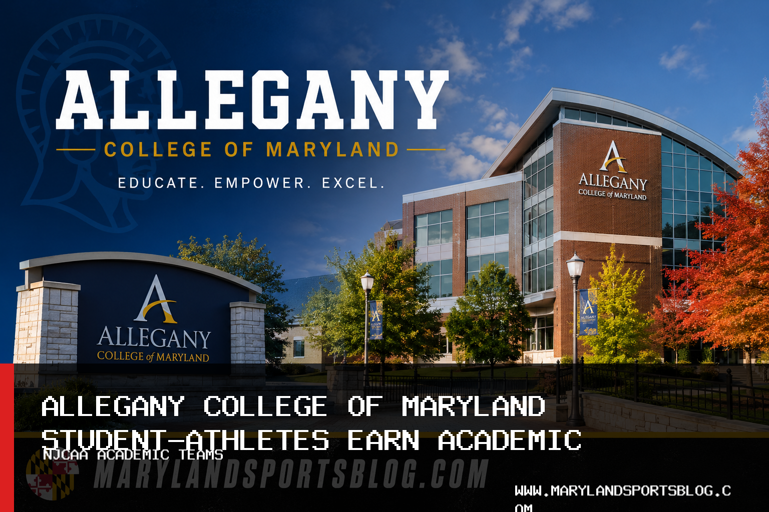 Allegany College of Maryland Student-Athletes Earn 2025-26 NJCAA All-Academic Honors featured image