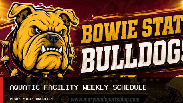 Bowie State University Aquatics Center Contact and Schedule Information Released