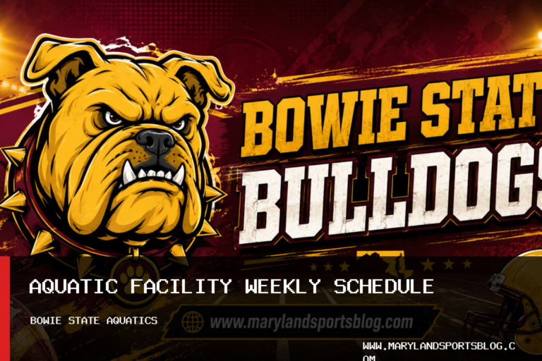 Bowie State University Athletics Posts Aquatic Facility Weekly Schedule for Aquatics Center featured image