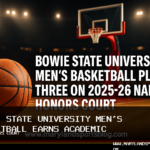 Bowie State men’s basketball places three on 2025-26 NABC Honors Court