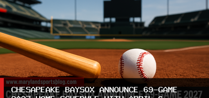 Chesapeake Baysox Announce 69-Game 2027 Home Schedule With April 6 Opener featured image