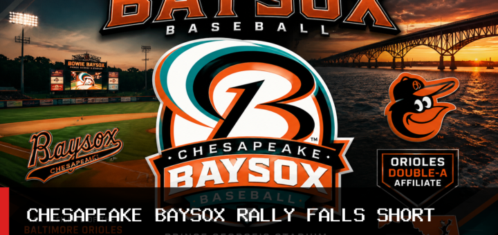 Chesapeake Baysox Baseball Falls 6-4 to Reading Fightin Phils as Anderson De Los Santos Homers featured image