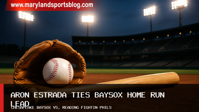 Chesapeake Baysox Baseball Falls 9-5 as Aron Estrada Ties Team Home Run Lead