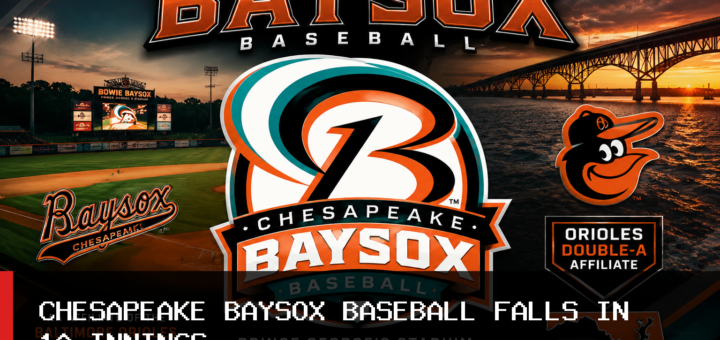 Chesapeake Baysox Baseball Falls to Richmond Flying Squirrels, 6-5, in 10 Innings featured image