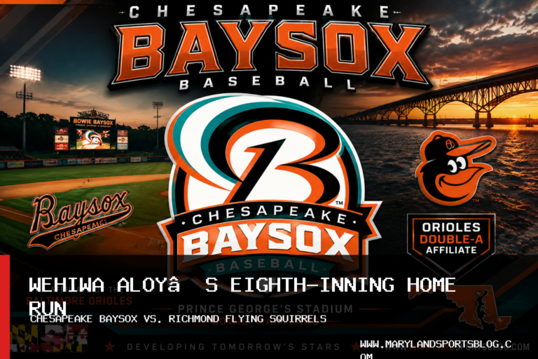 Chesapeake Baysox Beat Richmond Flying Squirrels 7-2 as Wehiwa Aloy Hits Late Two-Run Homer featured image