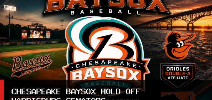 Chesapeake Baysox Clinch Third 2026 Road Series After 9-8 Win Over Harrisburg Senators featured image