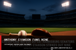 Chesapeake Baysox Defeat Harrisburg Senators 5-2 as Anthony Eyanson Strikes Out Nine featured image