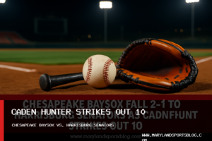Chesapeake Baysox Fall 2-1 to Harrisburg Senators as Caden Hunter Strikes Out 10 featured image