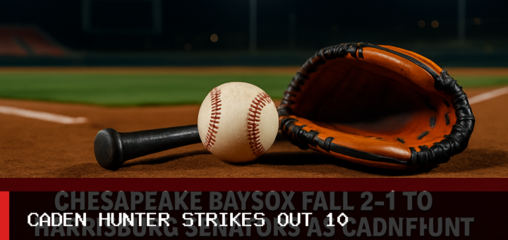 Chesapeake Baysox Fall 2-1 to Harrisburg Senators as Caden Hunter Strikes Out 10 featured image