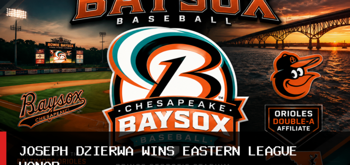 Chesapeake Baysox Joseph Dzierwa Wins Eastern League Pitcher of the Week featured image