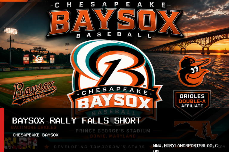 Chesapeake Baysox Rally From Four-Run Deficit Before 5-4 Loss to Harrisburg Senators featured image