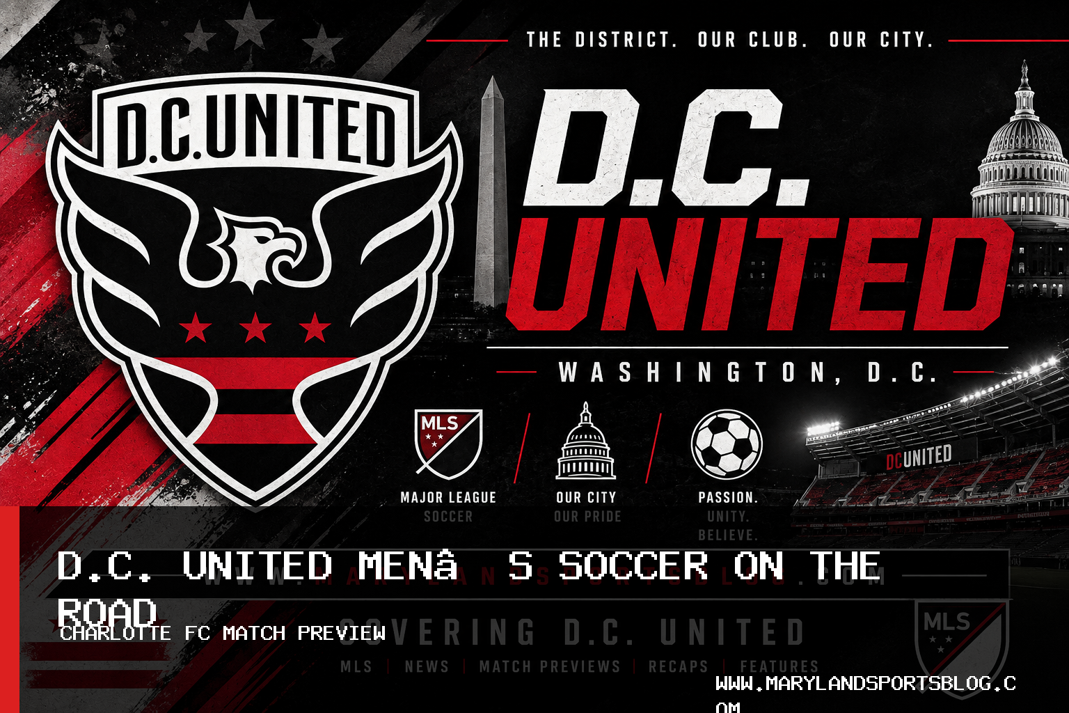 D.C. United Men’s Soccer Seeks First 2026 Road Win at Charlotte FC featured image