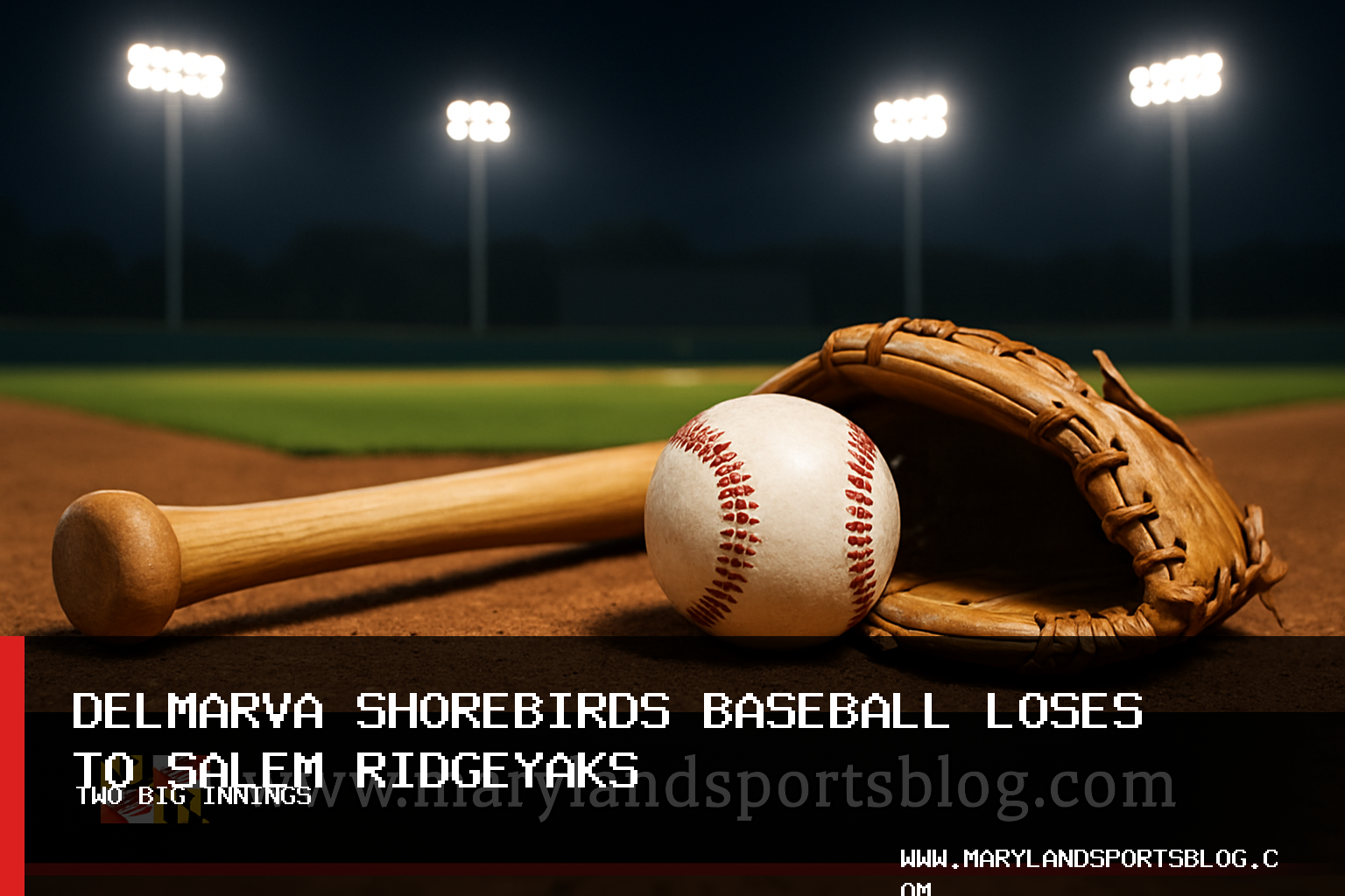 Delmarva Shorebirds Baseball Loses 10-3 to Salem RidgeYaks After Two Big Innings featured image