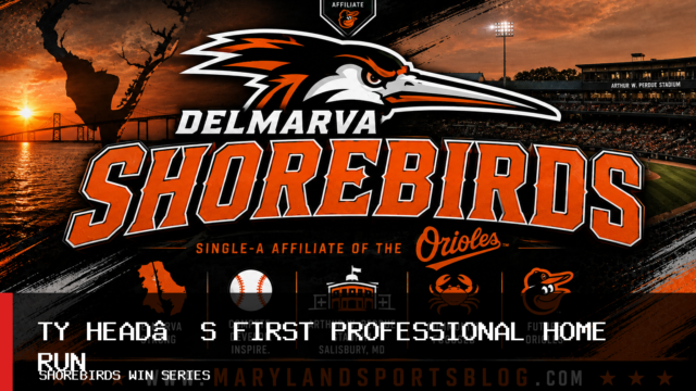 Delmarva Shorebirds Beat Salem RidgeYaks 8-5 as Ty Head Hits First Professional Home Run