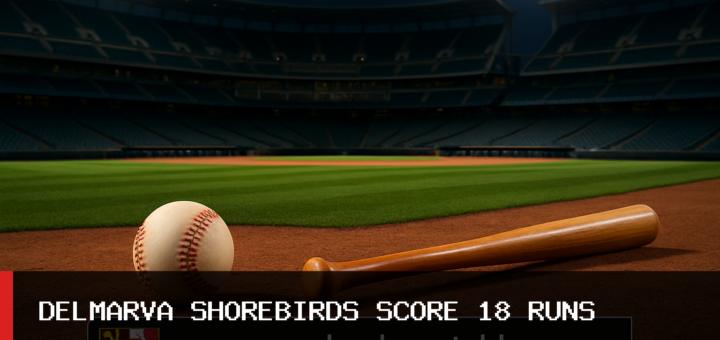 Delmarva Shorebirds Score Season-High 18 Runs in 18-7 Win Over Fredericksburg Nationals featured image