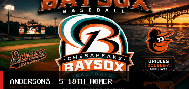 Ethan Anderson Homers as Chesapeake Baysox Shut Out Harrisburg Senators featured image