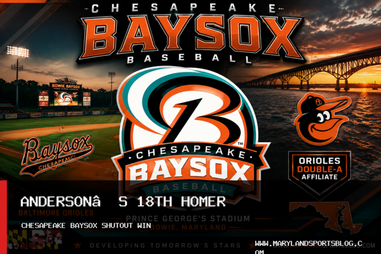 Ethan Anderson Homers as Chesapeake Baysox Shut Out Harrisburg Senators featured image