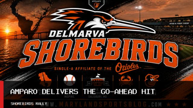 Félix Amparo’s Eighth-Inning Single Lifts Delmarva Shorebirds Past Fredericksburg Nationals