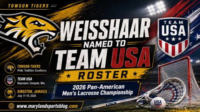 Towson Legend Mikey Weisshaar Named to Team USA for Pan-American Lacrosse Championship