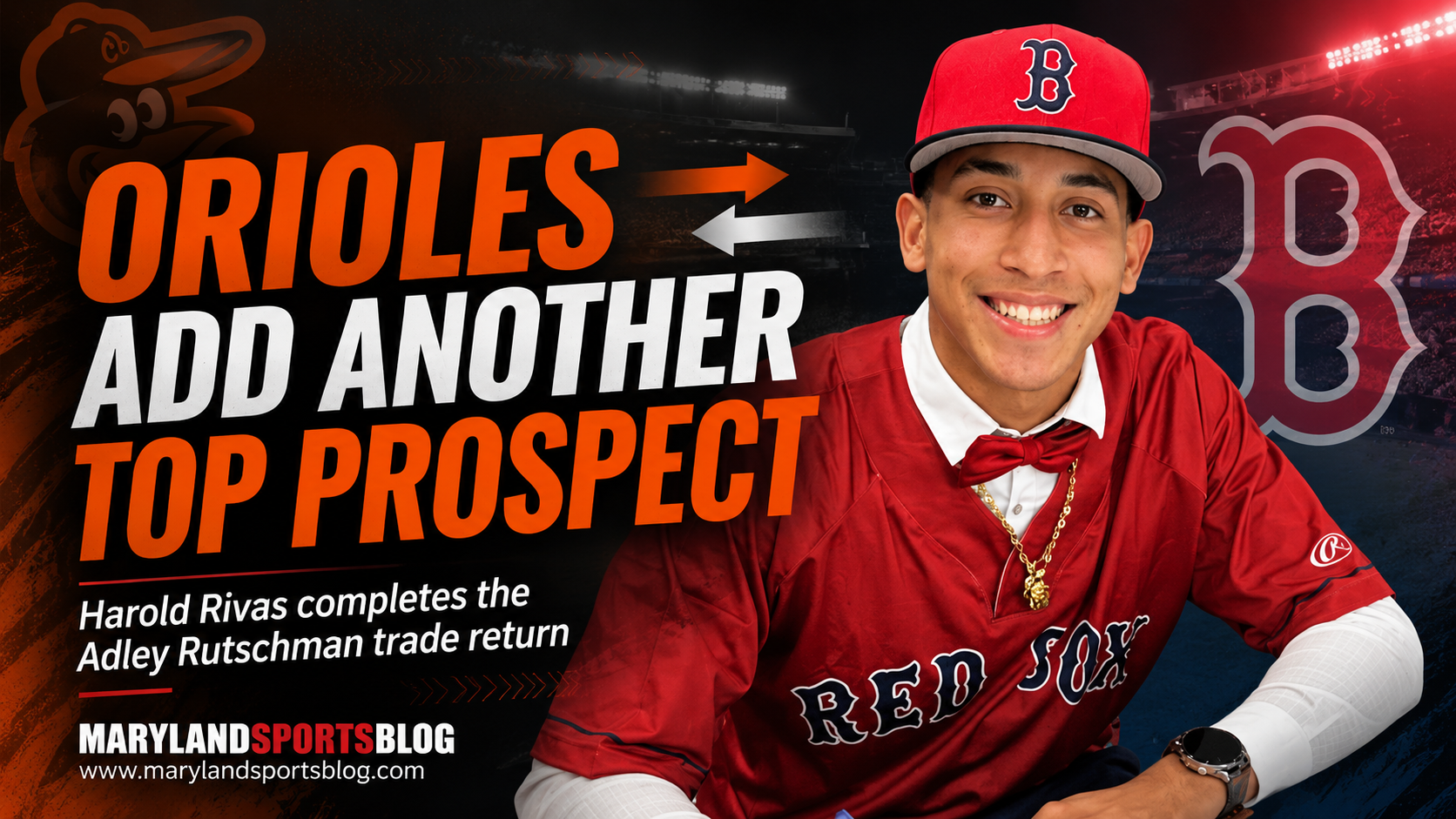 Orioles Add Another Top Prospect to Adley Rutschman Trade as Harold Rivas Heads to Baltimore