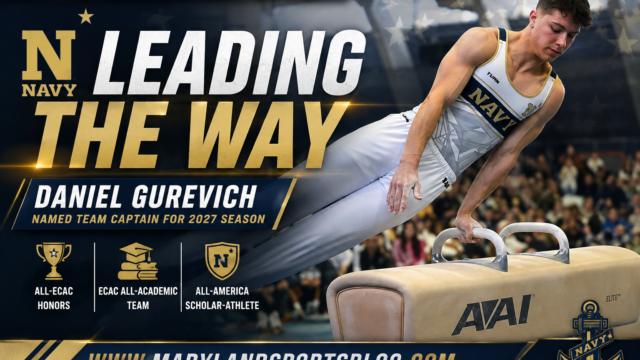 Navy Gymnastics Names Daniel Gurevich Team Captain for 2027 Season