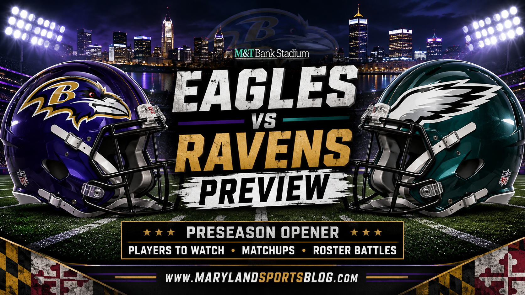 Ravens Open Preseason Against Eagles: Young Players Take Center Stage in Baltimore