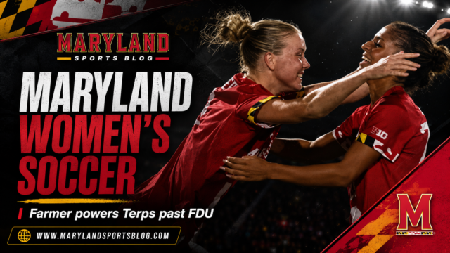 Jolie Farmer Powers Maryland Women’s Soccer Past Fairleigh Dickinson, 2-1