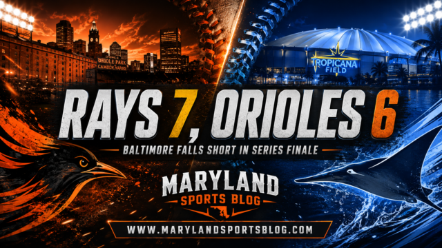 Orioles Let Late Lead Slip, Fall to Rays 7-6 in Series Finale