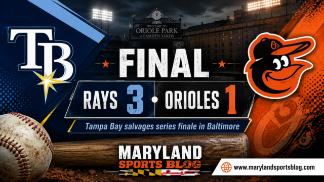 Orioles Offense Goes Quiet as Rays Salvage Series Finale, 3-1