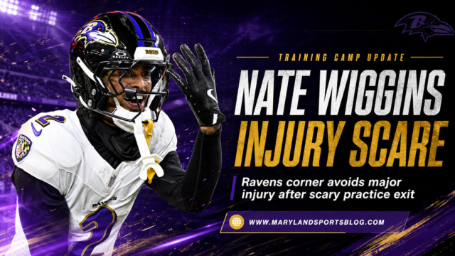 Ravens Avoid Major Injury as Nate Wiggins’ Scary Practice Exit Reportedly Ends With Good News