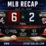 Braves Pull Away with Four-Run Sixth to Defeat Nationals 6-2
