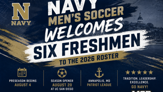 Navy Men’s Soccer Welcomes Six Freshmen as 2026 Season Approaches