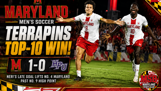Neri’s Late Winner Lifts No. 4 Maryland Men’s Soccer Past No. 9 High Point, 1-0