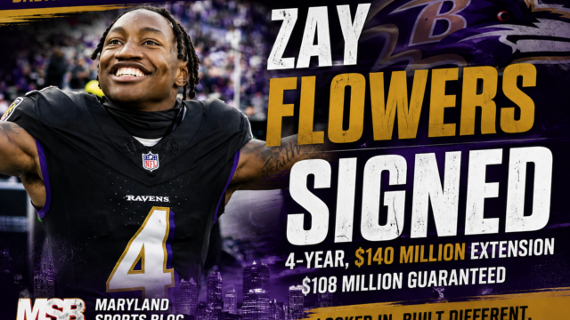 Ravens Lock Up Zay Flowers With Massive Four-Year, $140 Million Extension