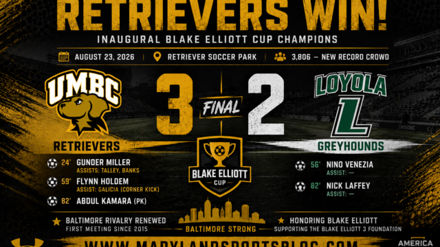 UMBC Claims Inaugural Blake Elliott Cup With 3-2 Victory Over Loyola